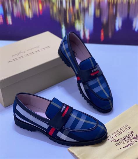 burberry shoes pink stripe|Burberry formal shoes.